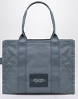 Marc Jacobs Marc Jacobs Large Blue Shadow canvas tote bag