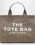 Marc Jacobs Marc Jacobs Medium Slate Green canvas tote bag