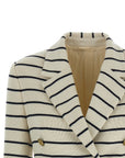 Brunello Cucinelli Brunello Cucinelli Striped Sweater Blazer