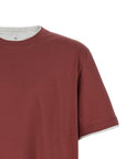 Brunello Cucinelli Brunello Cucinelli Double Layer T-shirt