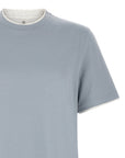 Brunello Cucinelli Brunello Cucinelli Double Layer T-shirt