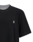 Brunello Cucinelli Brunello Cucinelli Double Layer T-shirt