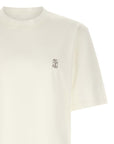 Brunello Cucinelli Brunello Cucinelli Logo Embroidery T-shirt