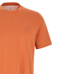 Brunello Cucinelli Brunello Cucinelli Logo Print T-shirt