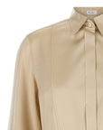 Brunello Cucinelli Brunello Cucinelli Satin Silk Shirt