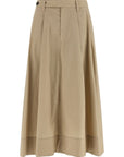 Brunello Cucinelli Brunello Cucinelli Cotton Skirt