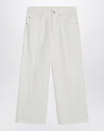 Brunello Cucinelli Brunello Cucinelli White cotton trousers