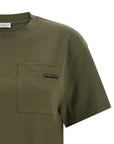 Brunello Cucinelli Brunello Cucinelli Shiny Tab T-shirt