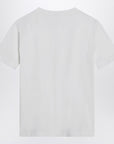 Brunello Cucinelli Brunello Cucinelli White cotton t-shirt with shiny pocket