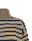 Brunello Cucinelli Brunello Cucinelli Sparkling Stripes Sweater