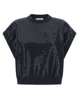Brunello Cucinelli Brunello Cucinelli Sequin Embroidered Sweater