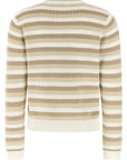 Brunello Cucinelli Brunello Cucinelli Striped Cotton Sweater