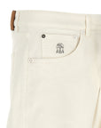 Brunello Cucinelli Brunello Cucinelli Logo Embroidery Jeans
