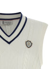 Brunello Cucinelli Brunello Cucinelli Cotton Braided Vest