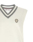 Brunello Cucinelli Brunello Cucinelli Logo Patch Vest