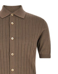 Brunello Cucinelli Brunello Cucinelli Operated Ribbed Shirt