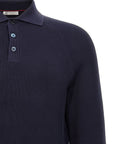 Brunello Cucinelli Brunello Cucinelli Ribbed Polo Shirt