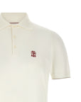 Brunello Cucinelli Brunello Cucinelli Logo Embroidery Polo Shirt
