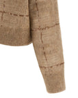 Brunello Cucinelli Brunello Cucinelli Sequin Check Sweater