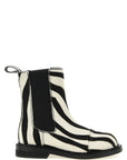 Moschino Moschino Zebra Pony Ankle Boots