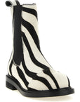 Moschino Moschino Zebra Pony Ankle Boots