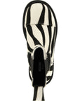 Moschino Moschino Zebra Pony Ankle Boots