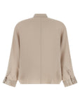 Brunello Cucinelli Brunello Cucinelli Dazzling Cascade Cuffs Shirt
