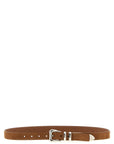 Brunello Cucinelli Brunello Cucinelli Metal Toe Cap Belt