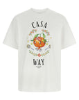 Casablanca Casablanca Casa Way Orange Mascot T-shirt