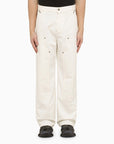 Represent Represent Cream cotton trousers