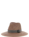 Brunello Cucinelli Brunello Cucinelli Precious Leather Band Hat