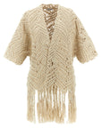 Brunello Cucinelli Brunello Cucinelli Opera Dazzling Macramé Cardigan