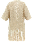 Brunello Cucinelli Brunello Cucinelli Opera Dazzling Macramé Cardigan