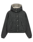 Brunello Cucinelli Brunello Cucinelli Shiny Zipper Pull Down Jacket