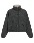 Brunello Cucinelli Brunello Cucinelli Shiny Zipper Pull Down Jacket