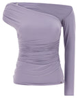 Elisabetta Franchi Elisabetta Franchi Asymmetrical Neckline Top