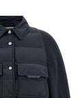 Brunello Cucinelli Brunello Cucinelli Shiny Flap Detail Down Jacket
