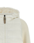 Brunello Cucinelli Brunello Cucinelli Shiny Zipper Pull Down Jacket