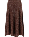 Brunello Cucinelli Brunello Cucinelli Micro-sequin Skirt
