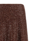 Brunello Cucinelli Brunello Cucinelli Micro-sequin Skirt