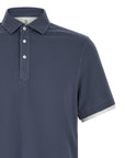 Brunello Cucinelli Brunello Cucinelli Double Layer Polo Shirt