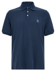 Brunello Cucinelli Brunello Cucinelli Logo Piqué Polo Shirt