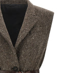 Brunello Cucinelli Brunello Cucinelli Mélange Wool Vest