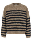 Brunello Cucinelli Brunello Cucinelli Dazzling Stripes Sweater