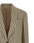 Brunello Cucinelli Brunello Cucinelli Striped Blazer