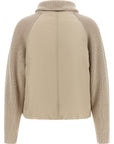 Brunello Cucinelli Brunello Cucinelli Knit Insert Down Jacket