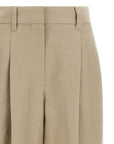 Brunello Cucinelli Brunello Cucinelli Linen Trousers