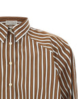 Brunello Cucinelli Brunello Cucinelli Shadow Striped Shirt