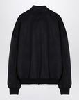 Darkpark DARKPARK Black wool bomber jacket