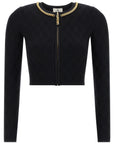 Elisabetta Franchi Elisabetta Franchi Jewel Zip Puller Cardigan